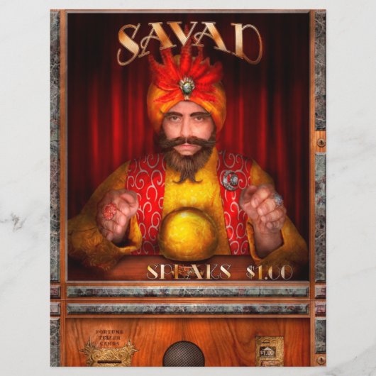 Hobby - Laat je fortuin vertellen Flyer (Voorkant)