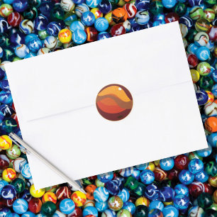 Hobby Marbles Ronde Sticker