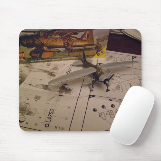 Hobby, mousepad muismat (Met muis)