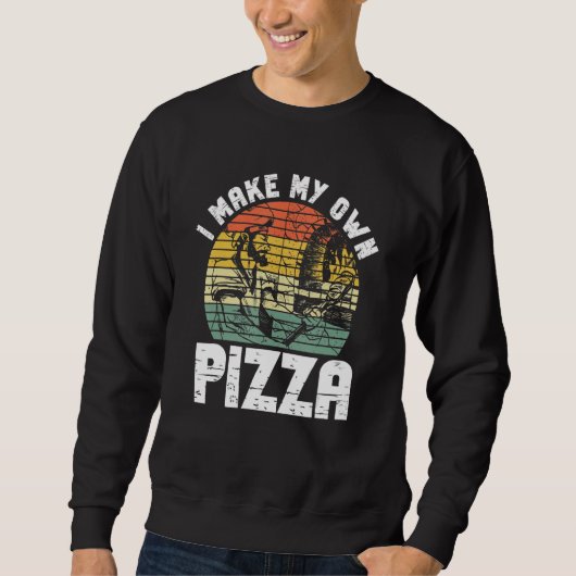 Hobby Pizza Maker die van Pizza Making houdt Trui (Voorkant)