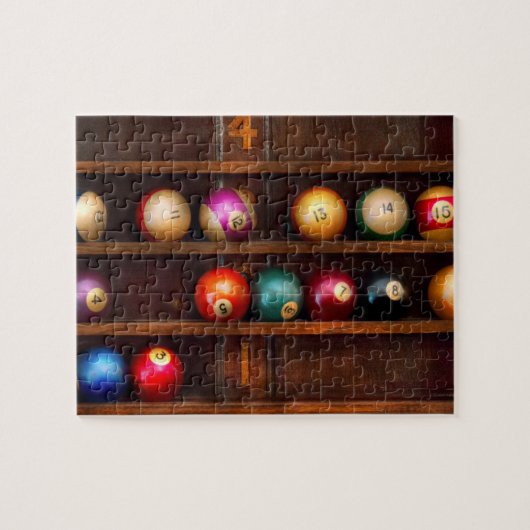 Hobby - Pool - Laten we miljarden spelen Legpuzzel (Horizontaal)