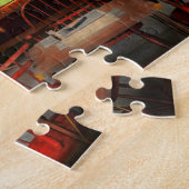 Hobby - Pool - The billiards club 1915 Legpuzzel (Zijkant)