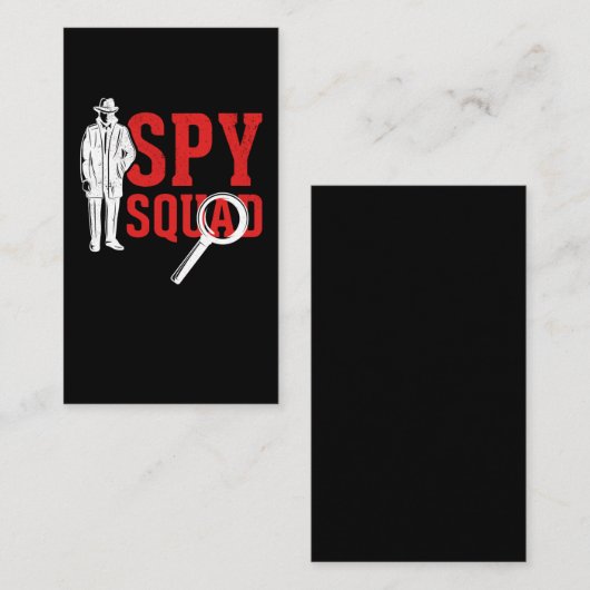 Hobby rechercheur Friends Crime Funny Investigator Visitekaartje (Voorkant / Achterkant)