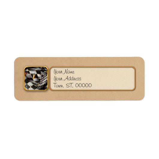 Hobby - Schaken - Jouw beurt Etiket (Voorkant)
