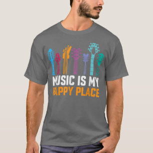 Hobby van het verzamelen van gitaarmuziek is mijn t-shirt
