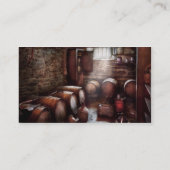 Hobby - Wijn - De wijnkelder  Visitekaartje (Achterkant)