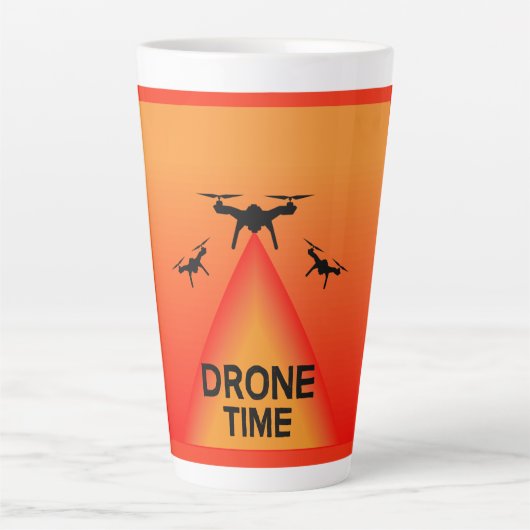 Hobbyist Drone | Drone Pilot | Fotografie | Reizen Latte Mok (Voorkant)