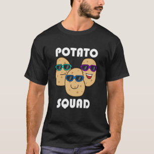 Hobbykok Aardappel Squad Ironische Uitdrukking Gro T-shirt