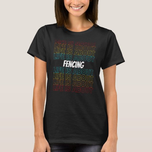 Hobby's omheinen gaat over omheining t-shirt (Voorkant)