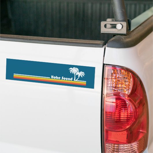 Hobe Sound Florida Bumpersticker (Op Truck)
