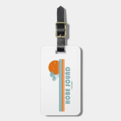 Hobe Sound Florida Sun Palm Trees Bagagelabel (Voorkant verticaal)