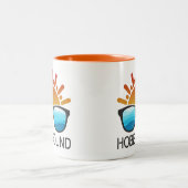 Hobe Sound Florida zonnebril Tweekleurige Koffiemok (Center)