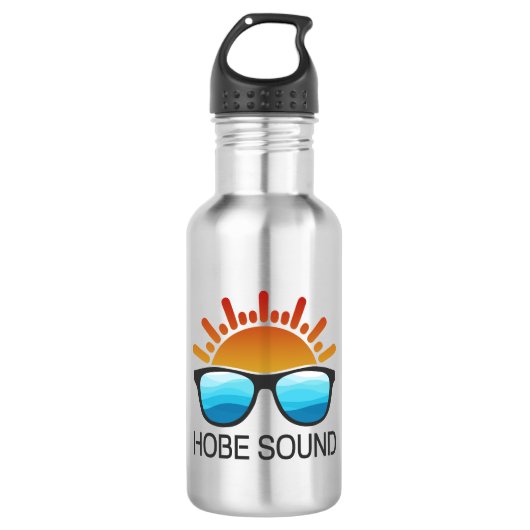 Hobe Sound Florida Zonnebrillen Waterfles (Voorkant)