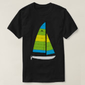 Hobie 16 Catamaran Sailboot 5 T-shirt (Design voorkant)