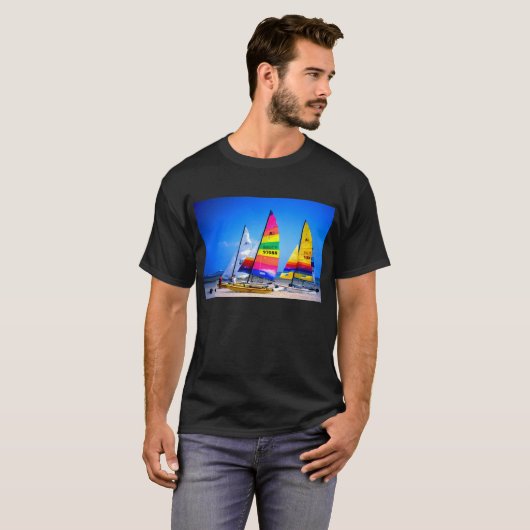 Hobie Cats in Jersey T-shirt (Voorkant volledig)