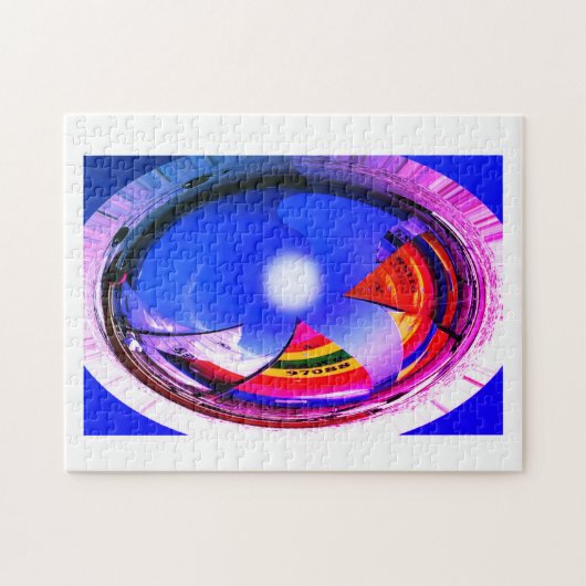 Hobie kattenboten in de kunst legpuzzel (Horizontaal)