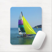 Hobie met spinnaker muismat (Met muis)