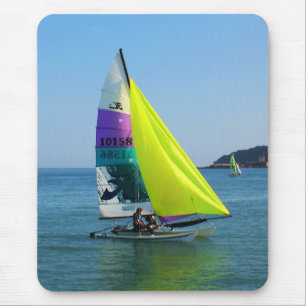 Hobie met spinnaker muismat