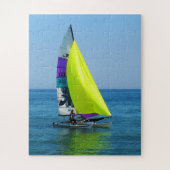 Hobie zeilboot legpuzzel (Verticaal)