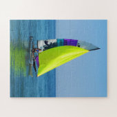 Hobie zeilboot legpuzzel (Horizontaal)