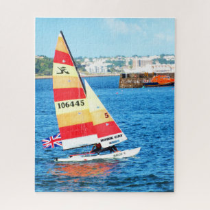 Hobie zeilboot op Jersey Legpuzzel