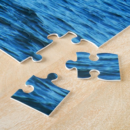 Hobie zeilboot op Jersey Legpuzzel (Zijkant)