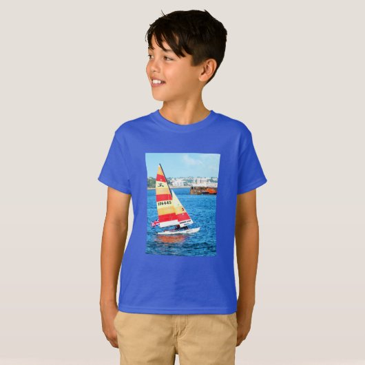 Hobie zeilboot t-shirt (Voorkant volledig)