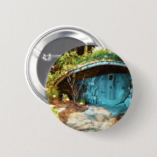 Hobit Hole Ronde Button 5,7 Cm (Voorkant /achterkant)