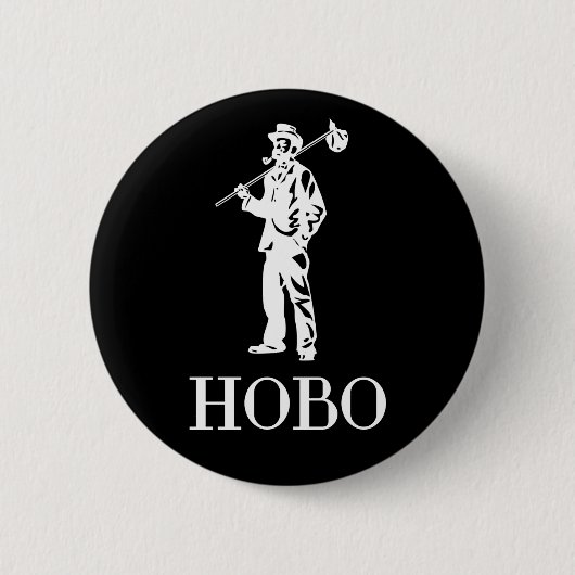 HOBO Authentic Original Premium Design Button (Voorkant)
