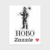 HOBO Authentic Original Premium Design Sticker (Vel)
