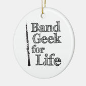 hobo band geek keramisch ornament (Links)