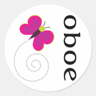  hobo cadeau ronde sticker
