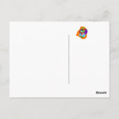 Hobo Clown Head Briefkaart (Achterkant)