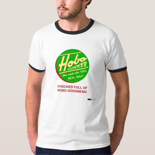Hobo Dinner T-shirt (Voorkant)