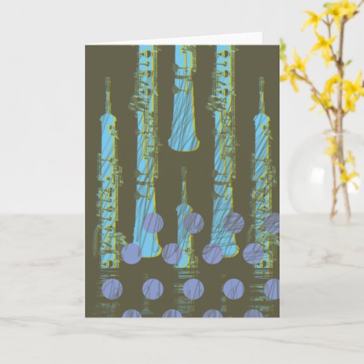 Hobo en polkadots kaart (Gele Bloem)