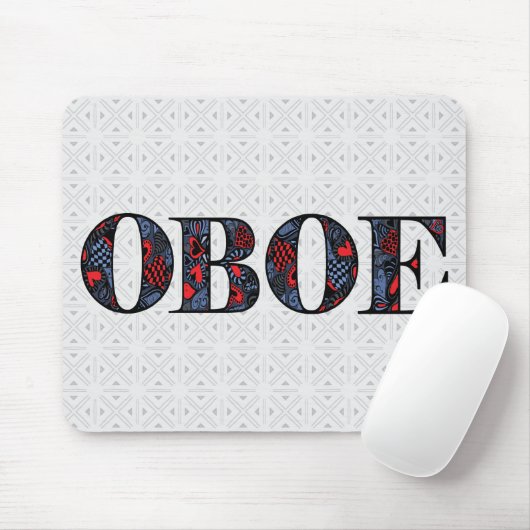 hobo hart tekst muismat (Met muis)