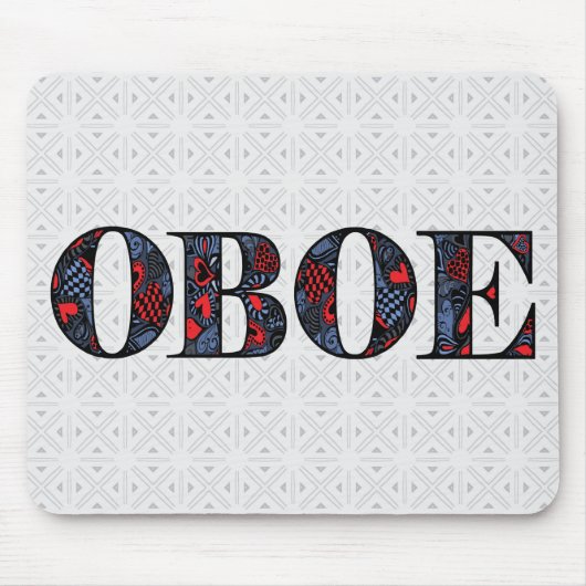 hobo hart tekst muismat (Voorkant)