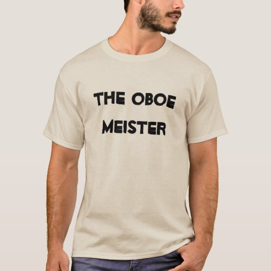 Hobo Meester Koper Blaasinstrument T-shirt (Voorkant)