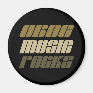 Hobo Music Rocks Gift Magneet