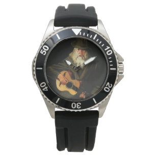Hobo Musicus (gitarist Old Man) () Horloge