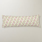 Hobo Muziekinstrumentenband Orkest Roze Lichaamskussen (Achterkant)