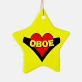 hobo over hart keramisch ornament (Rechts)