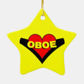 hobo over hart keramisch ornament (Achterkant)
