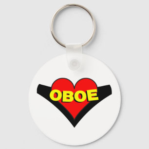hobo over hart sleutelhanger