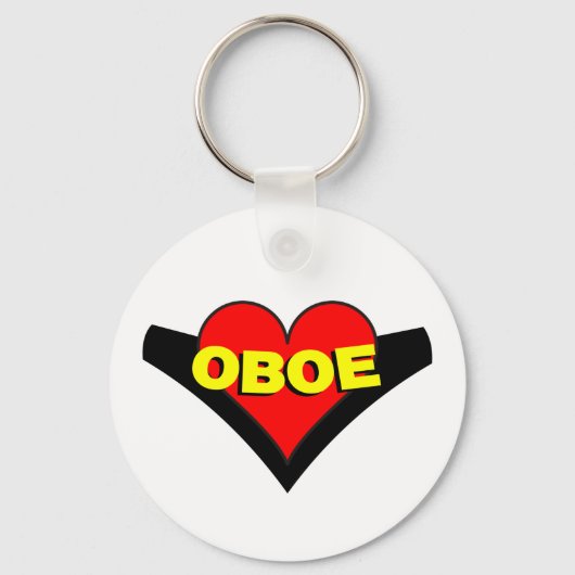 hobo over hart sleutelhanger (Voorkant)
