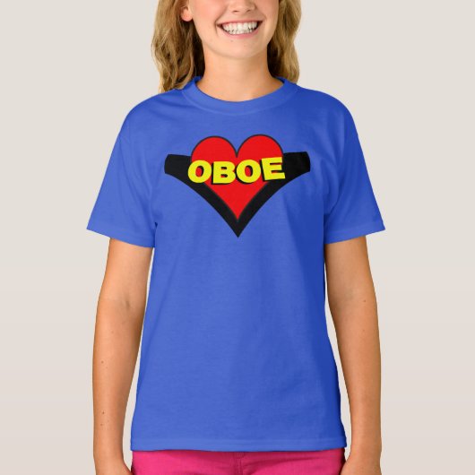 hobo over hart t-shirt (Voorkant)