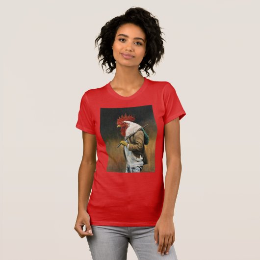 Hobo Rooster T-shirt (Voorkant volledig)