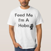 Hobo-shirt T-shirt (Voorkant)