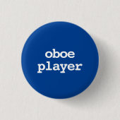hobo speler typografie Button (Voorkant)