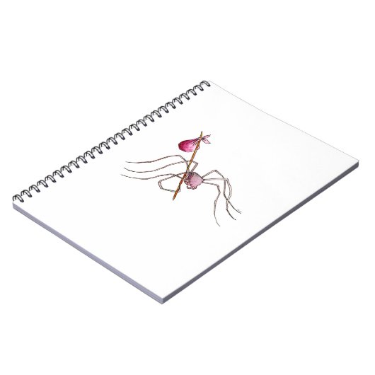 Hobo Spider notebook Notitieboek (Linkerzijde)